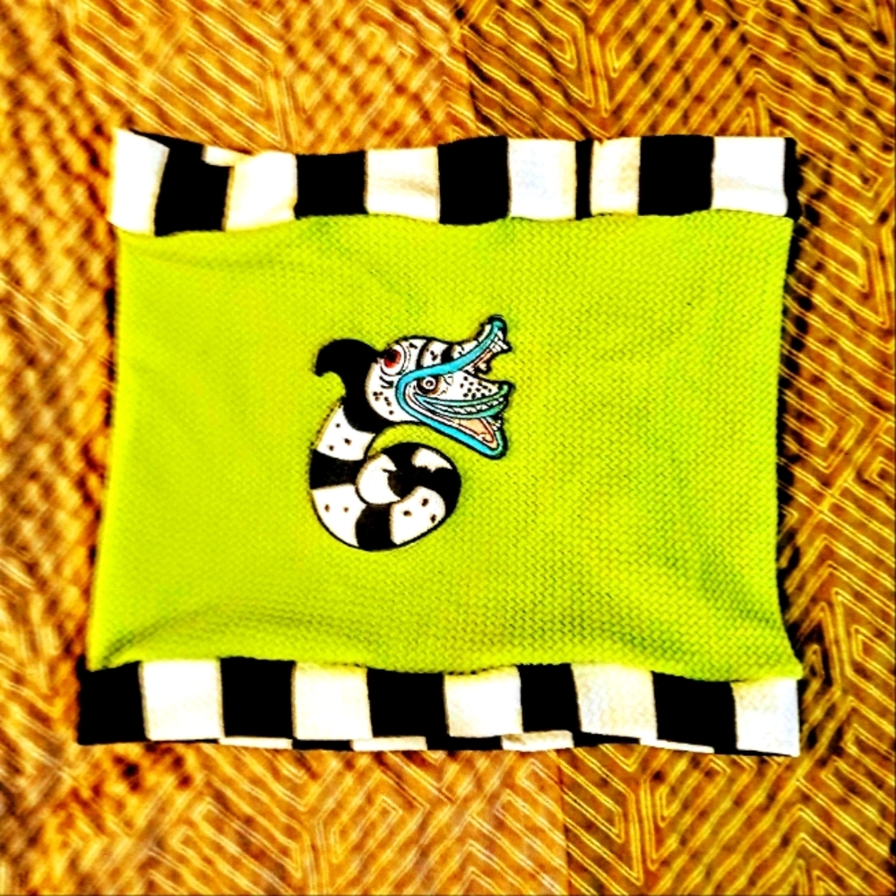 Beetlejuice Toddler Halter Crop top